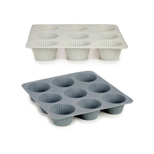 Baking Mould Magdalenas 22 x 3 x 22 cm (6 Units)