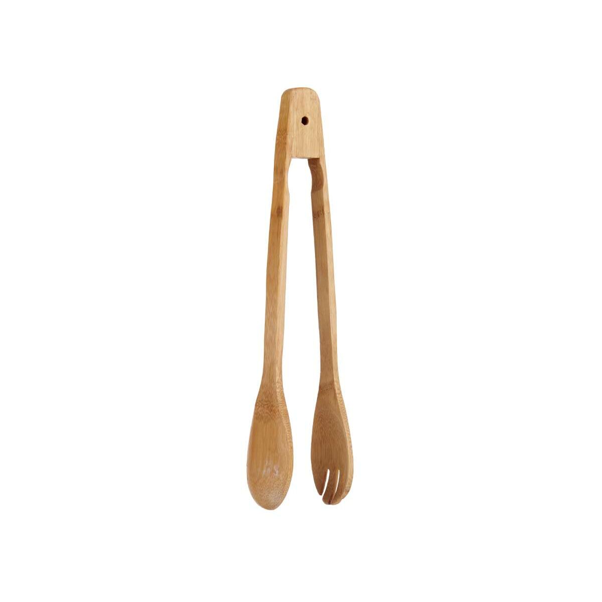 Tweezers to Serve Bamboo 8 x 33,5 x 2 cm (24 Units)