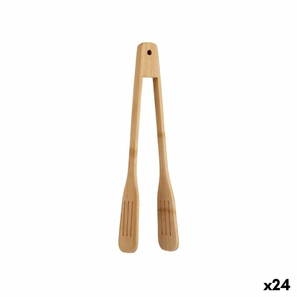 Tweezers to Serve Bamboo 30,5 x 5 x 5,5 cm (24 Units)