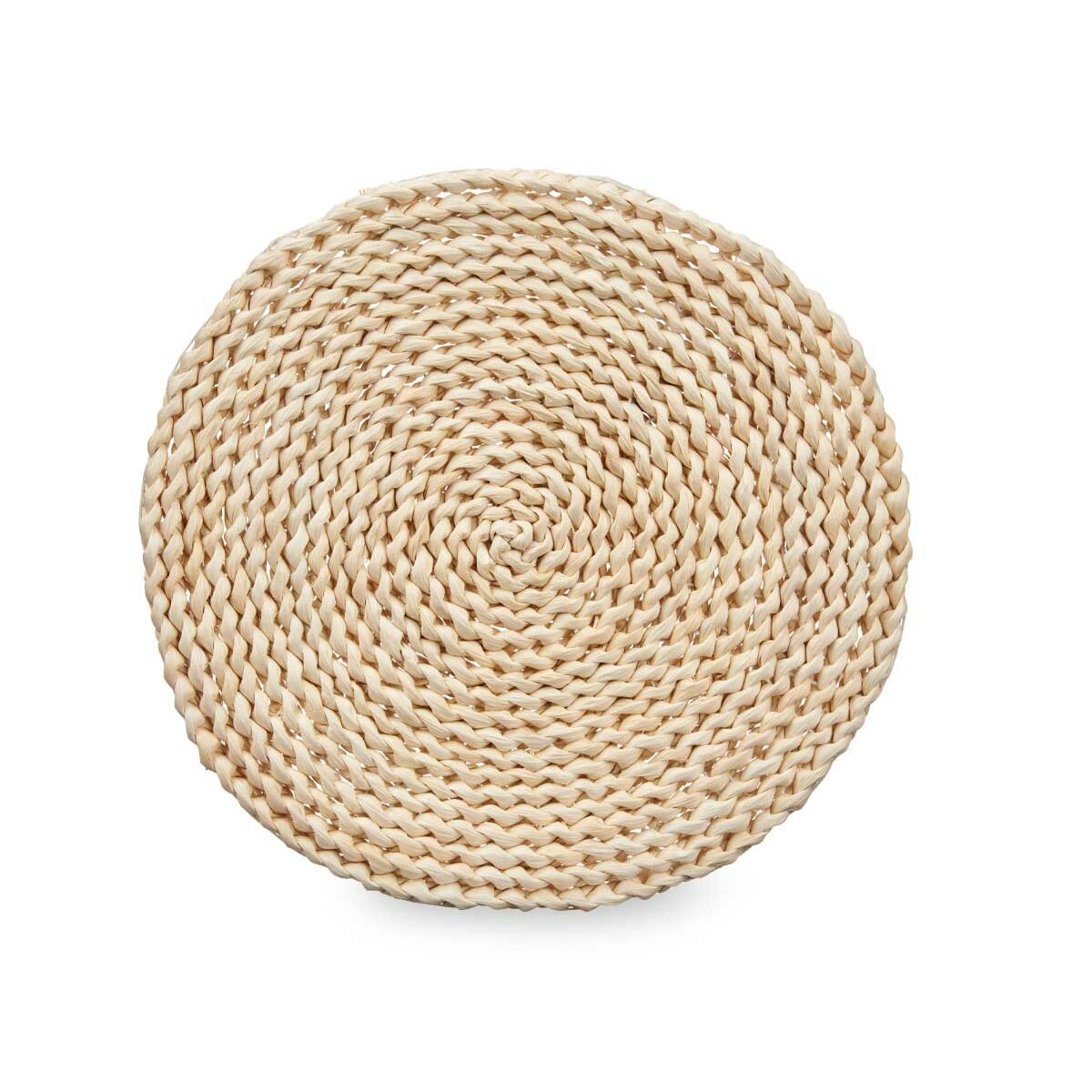 Table Mat Natural Esparto grass 25 x 25 x 2 cm (24 Units)