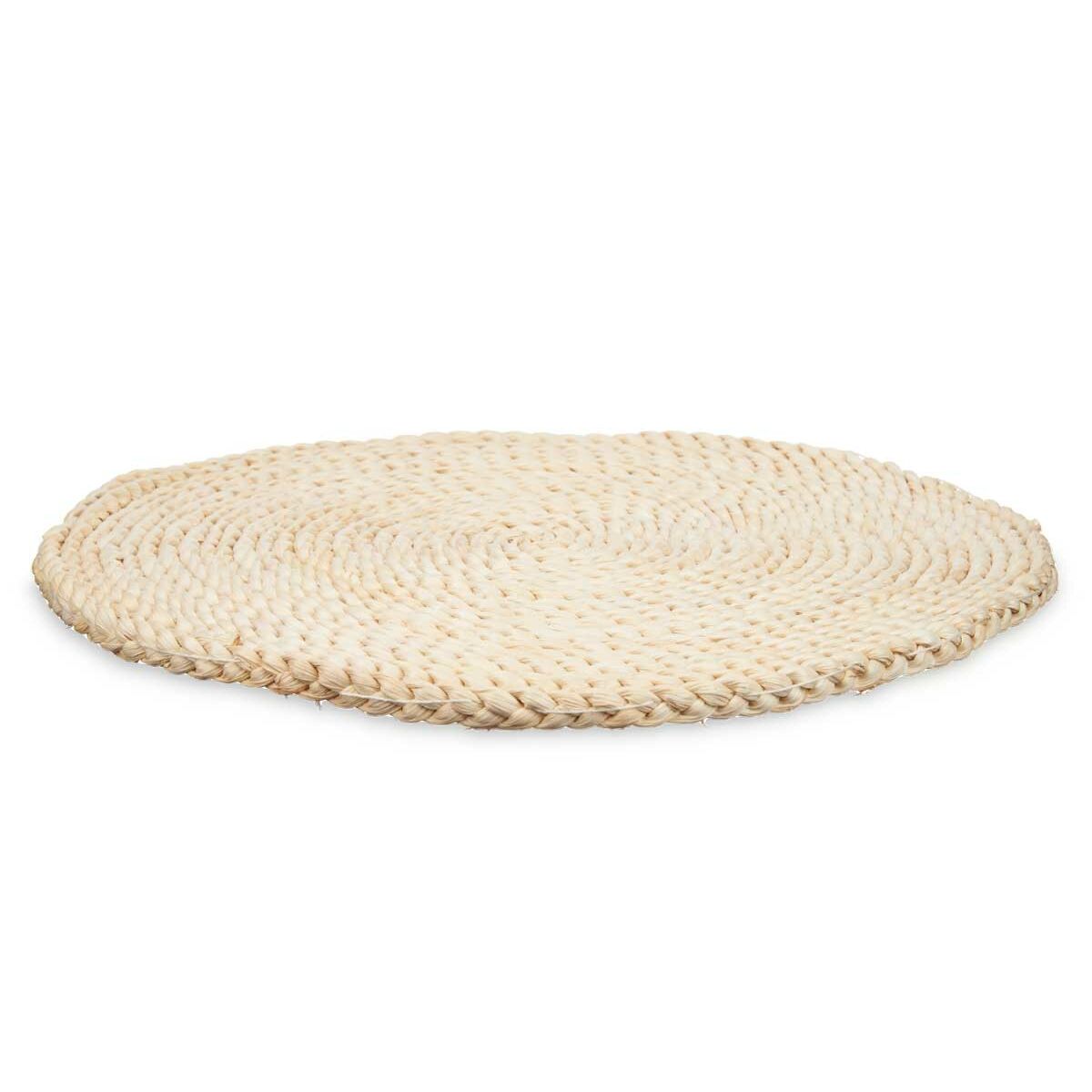 Table Mat Natural Esparto grass 30 x 30 x 2 cm (24 Units)