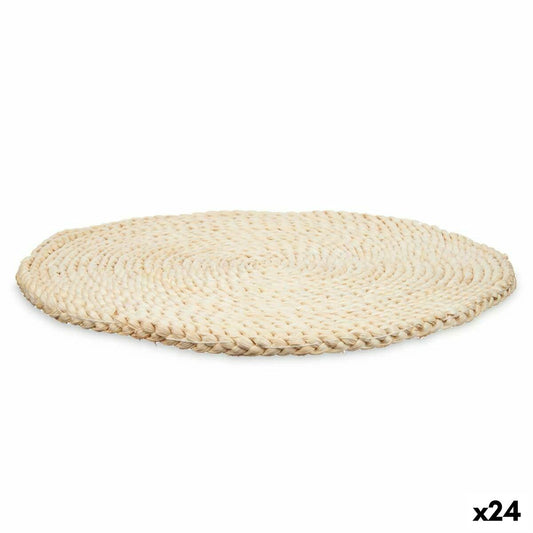 Table Mat Natural Esparto grass 30 x 30 x 2 cm (24 Units)