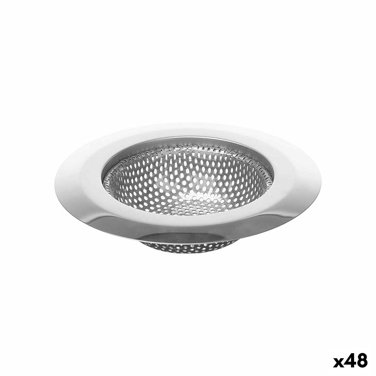 Sink Filter Ø 11,5 cm Silver Stainless steel (48 Units)