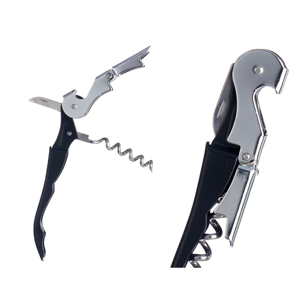 Corkscrew Stainless steel Plastic 5 x 1,3 x 2,2 cm (12 Units)