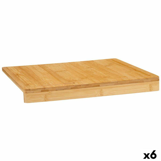 Bamboo Countertop Chopping Board Brown Bamboo 43 x 4,3 x 33 cm (6 Units)