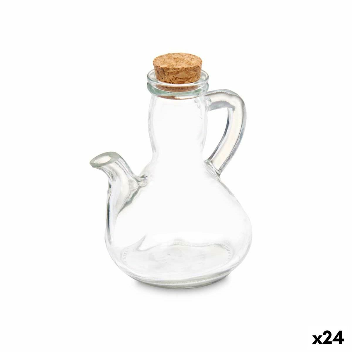 Cruet Transparent Glass (24 Units)