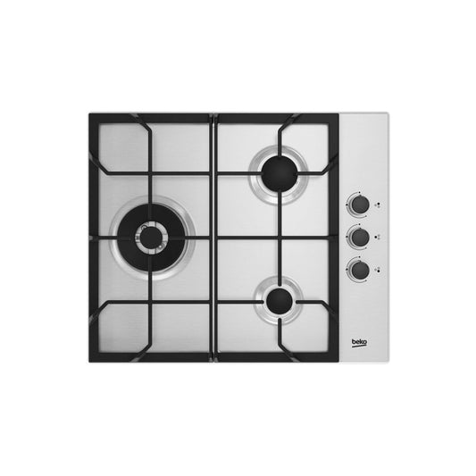 Gas Hob BEKO HIGG63125SCX 61 cm 7900 W