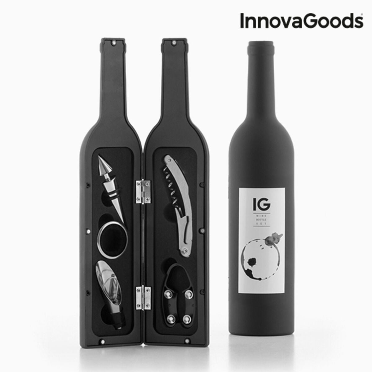 Bottle Wine Set InnovaGoods 5 Pieces