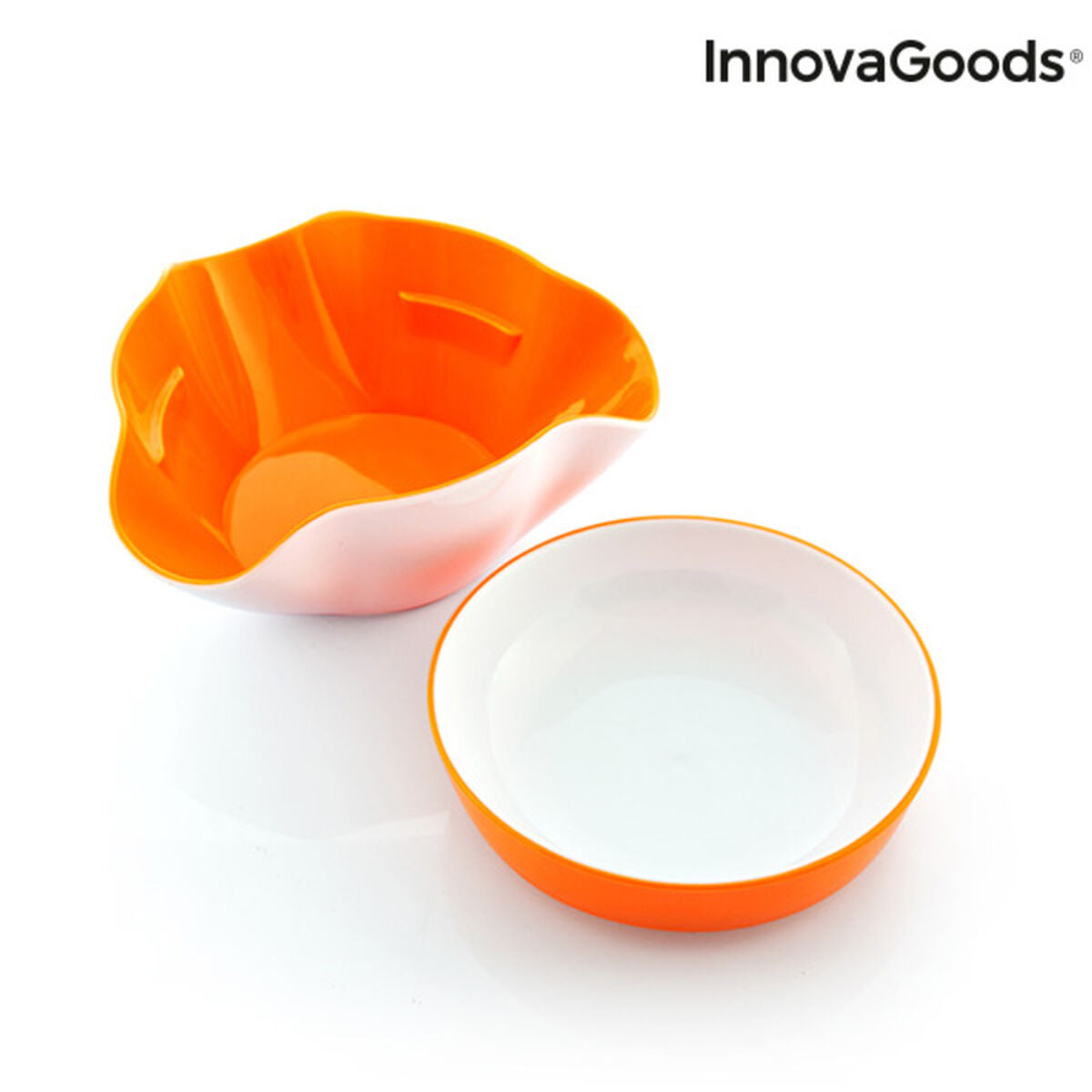 2-in-1 Snack Bowl InnovaGoods 2 Pieces