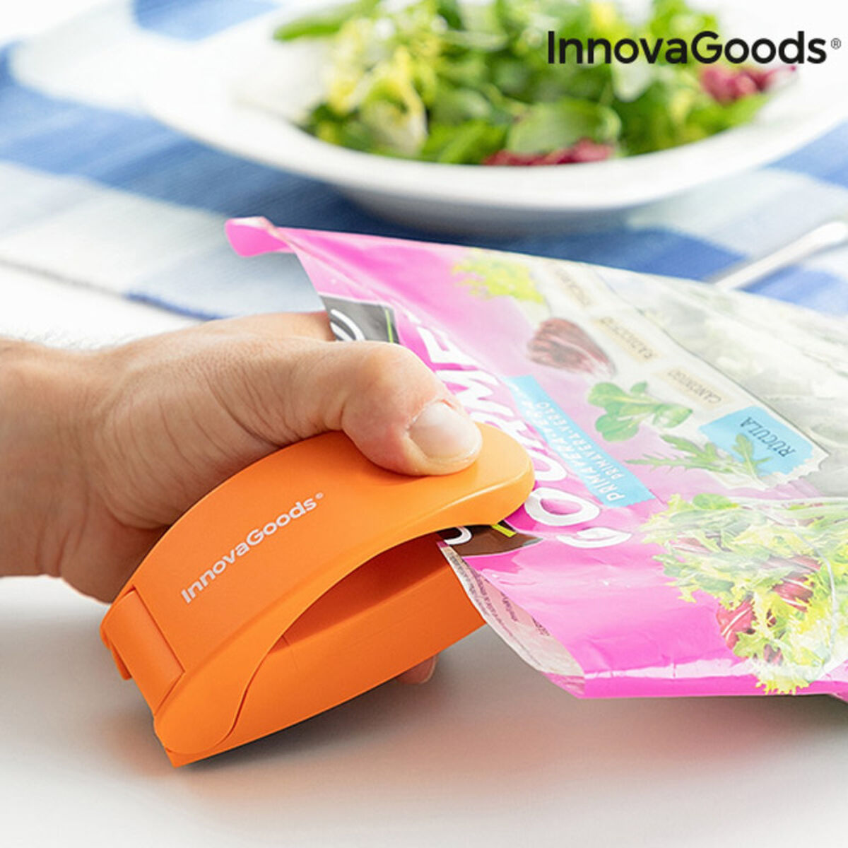 InnovaGoods Bag Sealer with Cutter & Magnet